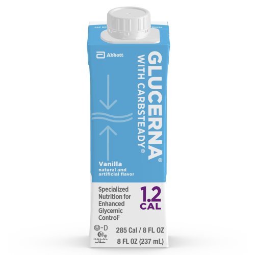 Glucerna 1.2 Cal Vanilla Oral Supplement, 8-oz. Carton, 24/Case (1048235_CS)