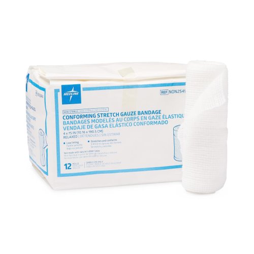 Medline® Nonsterile Conforming Stretch Gauze Bandages NON25494H