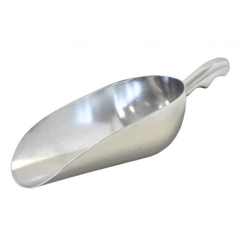 Omcan One-Piece Aluminum Scoops With Round Bottom, 38-oz. 27682