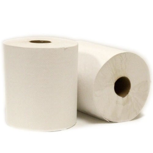 Genuine Joe Hardwound Paper Towel Rolls, 1 Ply, 6 Rolls/ Carton