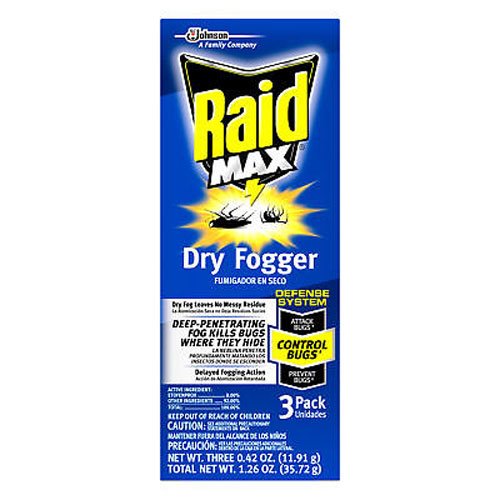 Raid® Max No Mess Dry Fogger SCJ306227