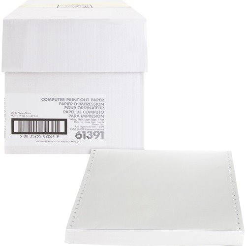 Sparco Computer Paper Plain 20 lb. 9-1/2x11 2300 Sht/CT WE 00408