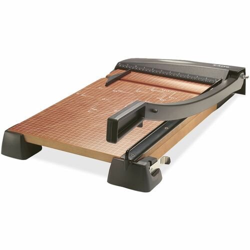 X-acto Heavy-Duty Guillotine Paper Trimmer, Wood Base, 12x18