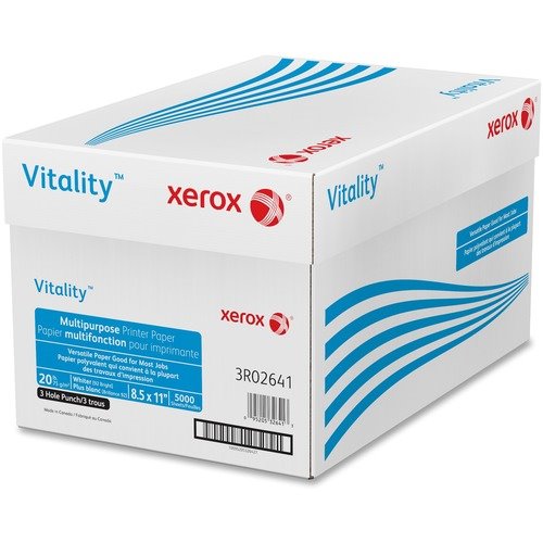 Xerox Vitality Multipurpose Printer Paper, White - 500 count