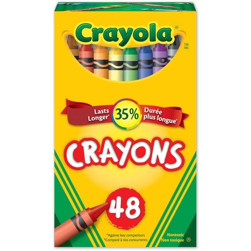 Large Crayons, Tuck Box, 8 Colors/box