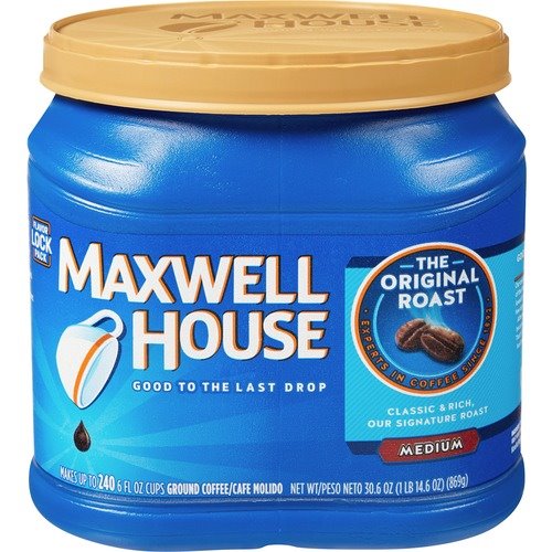 Maxwell House Kraft Foods Inc Ground Coffee, Original, 30.6 oz, Medium ...