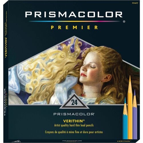 Prismacolor 20028 Col-Erase Pencil w/Eraser, Non-Photo Blue Lead/Barrel,  Dozen 