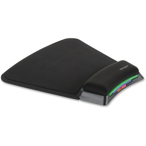 Kensington Mouse Pad/Wrist Pillow, Black