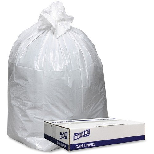 60 Gallon Heavy Duty Trash Bags - 0.9 Mil - 100/case