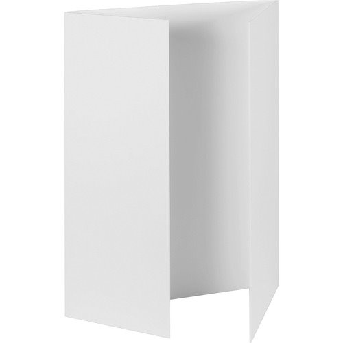 Pacon® Tri-Fold Presentation Boards, 48x36 , 12/CT, Matte White (PAC3861)