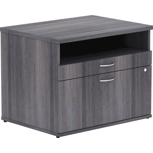 Lorell Relevance Series Charcoal Laminate Office Furniture 1 Each Llr16213