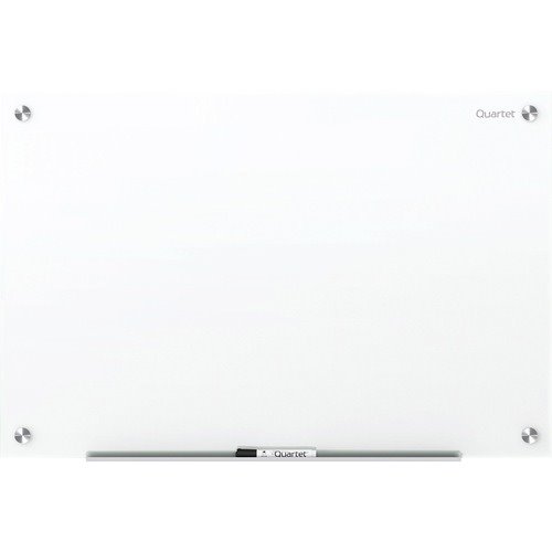 Quartet Brilliance Glass Dry-Erase Boards 72 x 48 White Surface