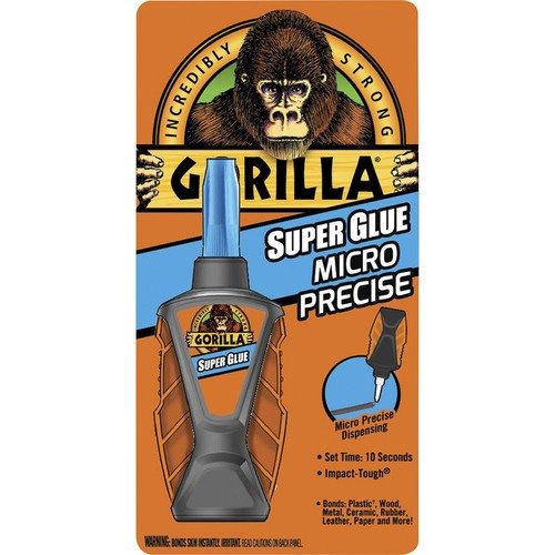 Gorilla Incredible Strong Super Glue, Micro Precise - 5 g