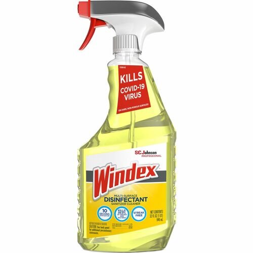 Windex® Multi-Surface Disinfectant, 32-oz., 8 Bottles SJN322369CT