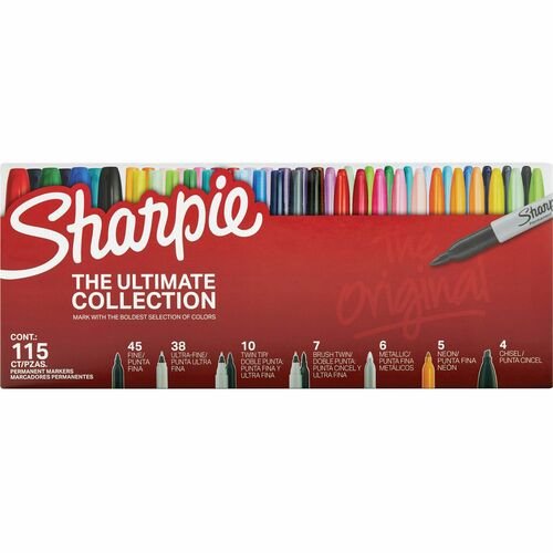 Sharpie Permanent Markers, The Ultimate Collection, 45 Ct