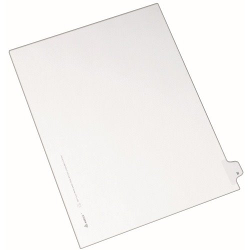 Avery® Allstate-Style Legal Side Tab Divider, Title: B, Letter, White ...