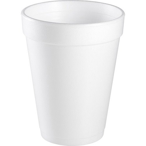 16 Oz. White Disposable Drink Foam Cups Hot and Cold Coffee Cup (Pack of  150)