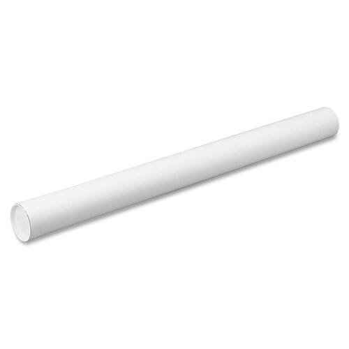 White Mailer tube