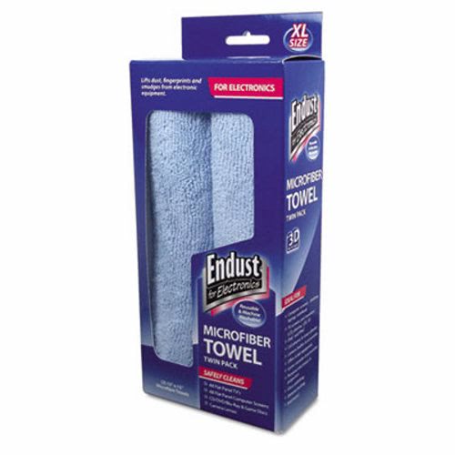Endust for Electronics Large Microfiber Towels, 2 Towels (END11421)