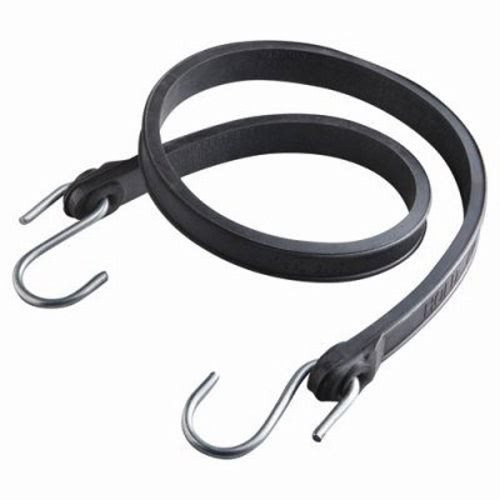 black rubber bungee cords