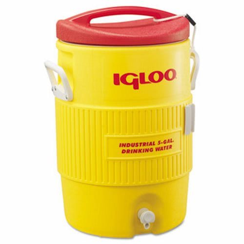 IGL451 Yellow/Red Igloo Industrial Water Cooler 1 Each 5 Gallon 