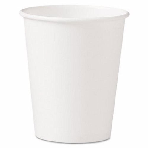 Solo Polycoated Hot Paper Cups 4 oz White