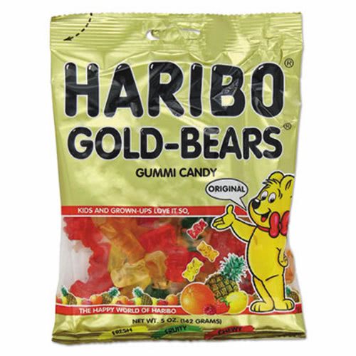 Haribo Gummi Bears, Original Assortment, 12 Bags HRB30220