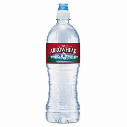 Arrowhead Natural Spring Water, 23.6-oz, 24 Bottles NLE827165