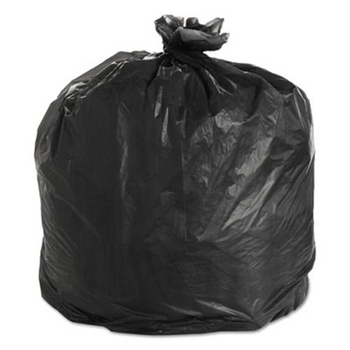 45 Gallon Black Trash Bags, 40x48, 17mic, 250 Bags FLXHR404817B
