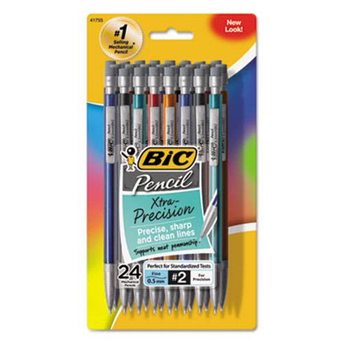 BIC® Mechanical Pencil, 0.5 mm, No. 2 Lead BICMPLMFP241