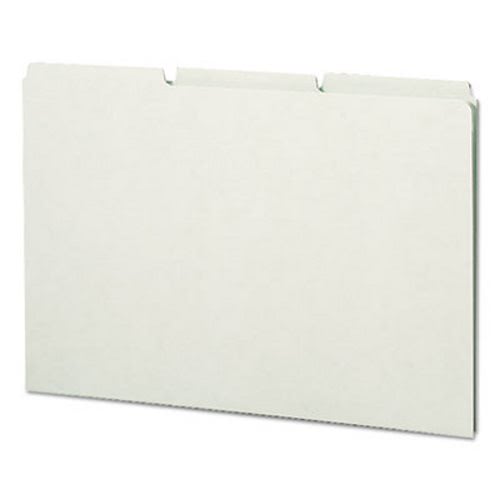Pressboard Letter 1/3 Tab 50/Box Blank Recycled Tab File Guides 