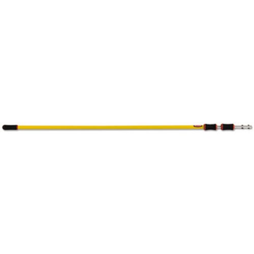Rubbermaid Q755 Hygen 4'-6' Quick-Connect Extension Pole Yellow RCPQ755 