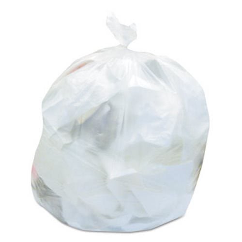 30 Gallon, 30 x 37 - 12 Micron Can Liner / Trash Bags, Clear, 500