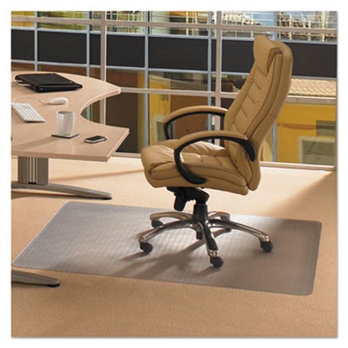 FLRPF119225EV 36 x 48 Floortex Advantagemat PVC Chair Mat for Low Pile Carpet 