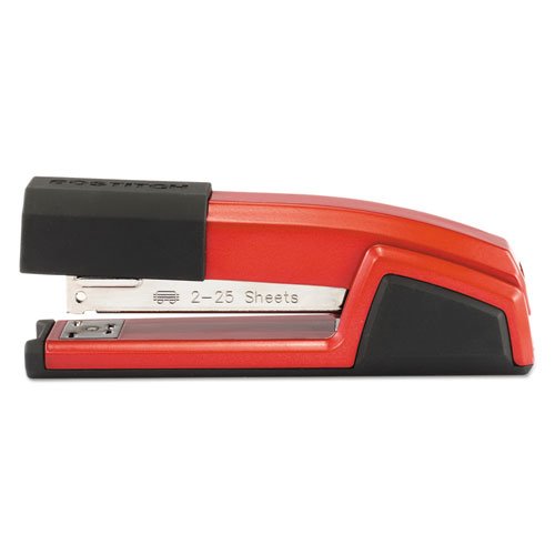 Stanley Bostitch Antimicrobial Full Strip Metal Stapler, Red