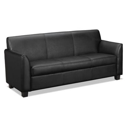 Basyx Vl870 Series Leather Reception, What Cushions For Black Leather Sofa