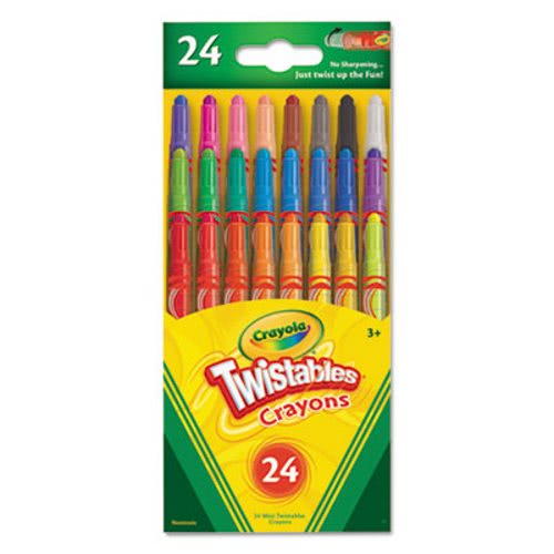 Download Crayola Twistables Mini Crayons, 24 Colors/Pack CYO529724