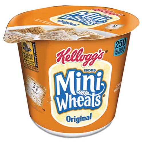 Kellogg's® Breakfast Cereal, Frosted Mini Wheats, Single-Serve, 6