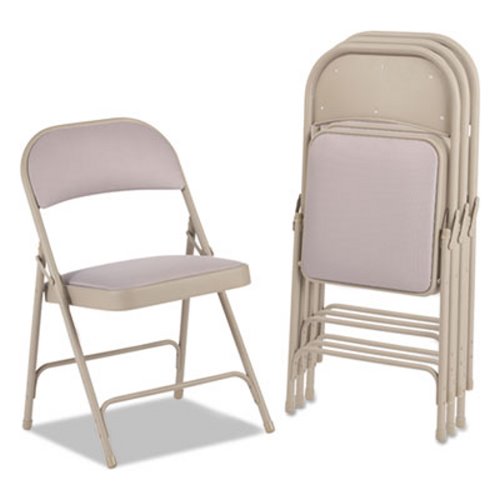 folding chair with back support