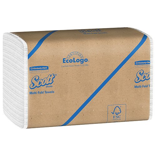 Commercial Paper Towels Multifold Bulk Wholesale White M-Fold 4000 Pack 
