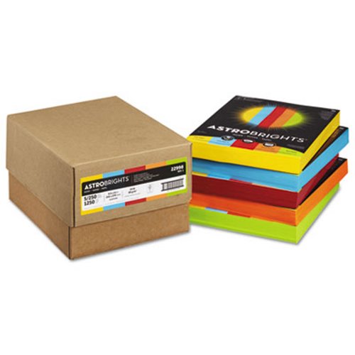 Astrobrights Colored Paper, 24lb, 8-1/2 X 11, Re-entry Red, 500 Sheets