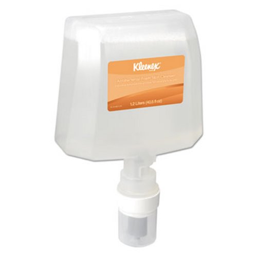 Kleenex Antibacterial Luxury Foam Skin Cleanser, 2 - 1200-ml Refills (KCC 91594)