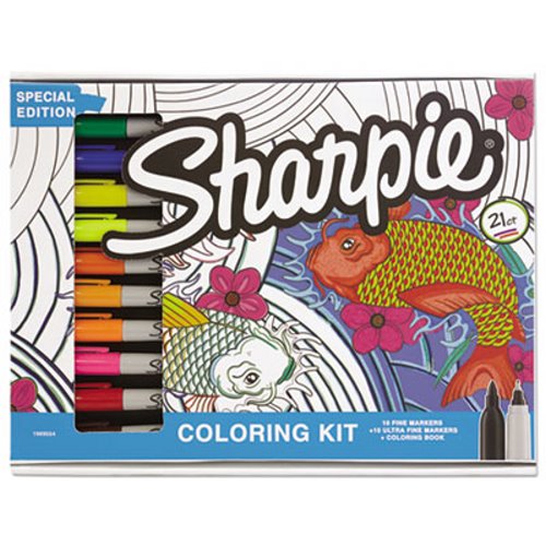 Download Sharpie Adult Coloring Kit SAN1989554