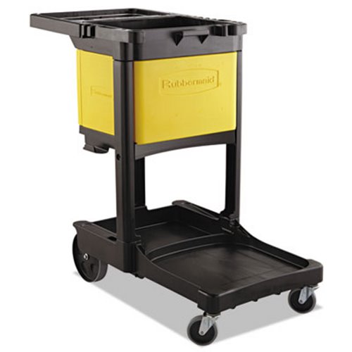 Rubbermaid 6181 Locking Cabinet For Rcp Janitor Cart Rcp 6181 Yel