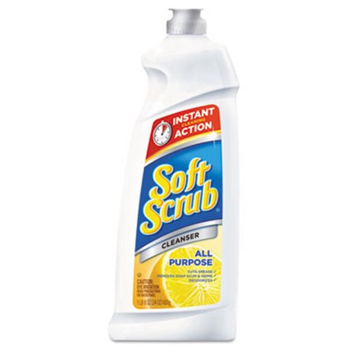 Soft Scrub Lemon Cleanser, All Purpose, 26-oz, 9 Bottles (DIA 00865)