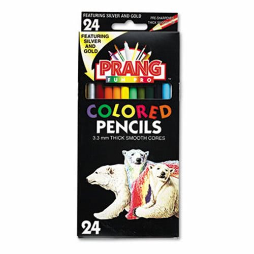 Prang Colored Woodcase Pencils 3.3 mm 36 Assorted Colors/Set