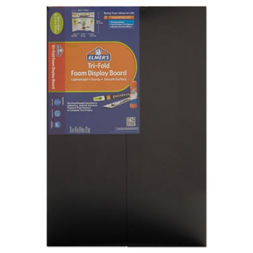 Polystyrene Foam Premium Display Board 36 X 48 Black 12 per Carton for sale online Elmers Epi902091 Cfc 