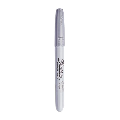 4 Sharpie Metallic Silver Fine Point Permanent Markers 39109 for