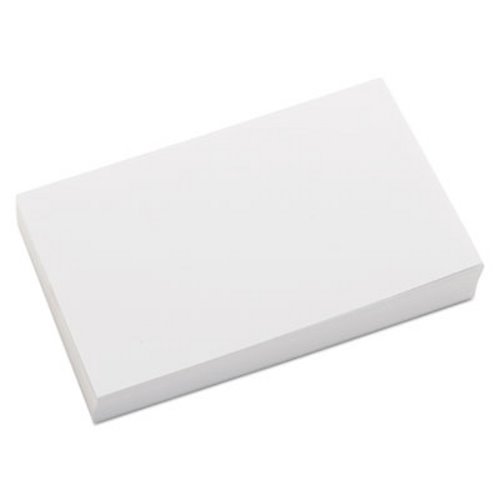 Oxford Unruled Index Cards, 4 x 6, White, 100/Pack (OXF40)