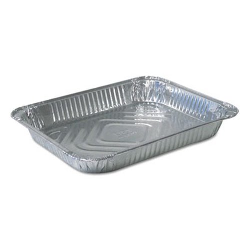 Half-size Disposable Aluminum Pan by Genuine Joe GJO10702